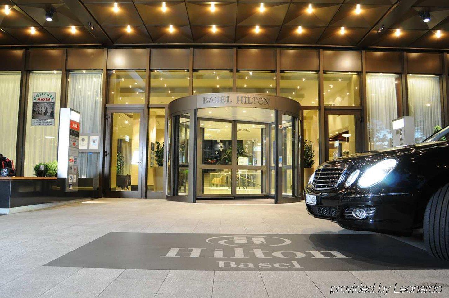 Hilton Basel Hotel Bagian luar foto